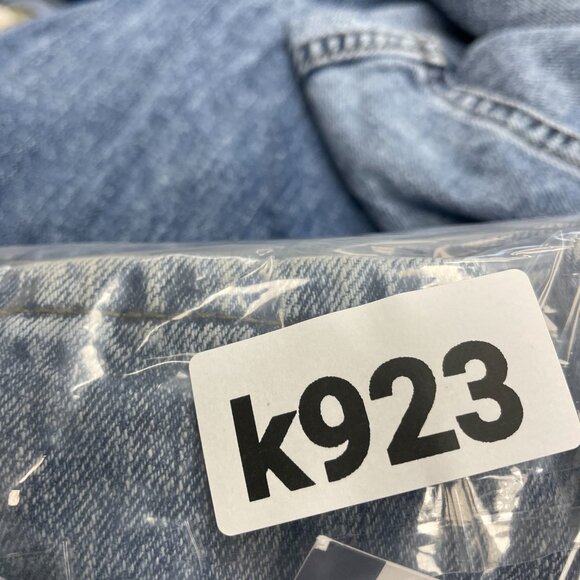 NEW Women's 6/R Long Sleeve Utility Baggy Denim Jumpsuit - Universal Thread k923 - Picture 9 of 9